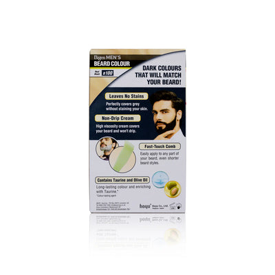 Bigen Color Mens Beard Colour Real Black B100