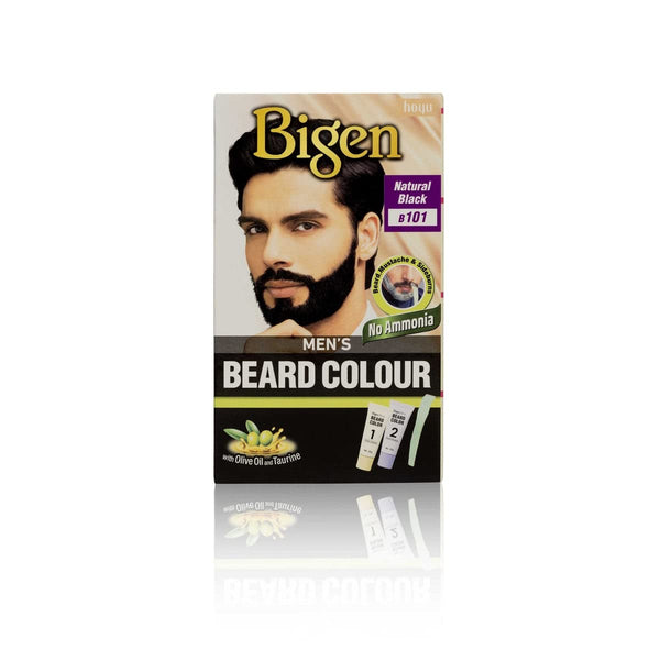 Bigen Mens Beard Colour Natural Black B101 - Afro Hair Boutique