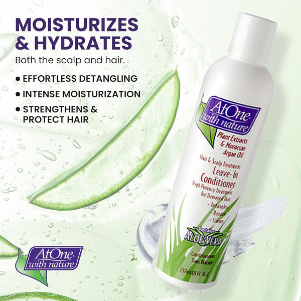 BioCare Atone Hair Scalp Leave In Conditioner 237ml - Afro Hair Boutique
