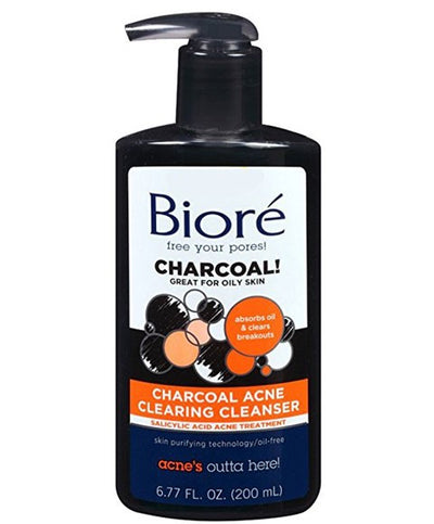 Biore Deep Pore Charcoal Cleanser 200ml
