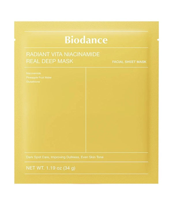 Biodance  Radiant Vita Niacinamide Real Deep Mask