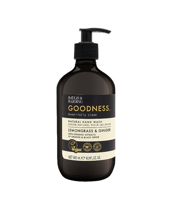 Baylis And Harding  Goodness Lemongrass And Ginger Natural Hand Wash