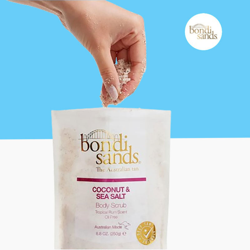 Bondi Sands Tropical Rum Scent Coconut And Sea Salt Body Scrub 250g