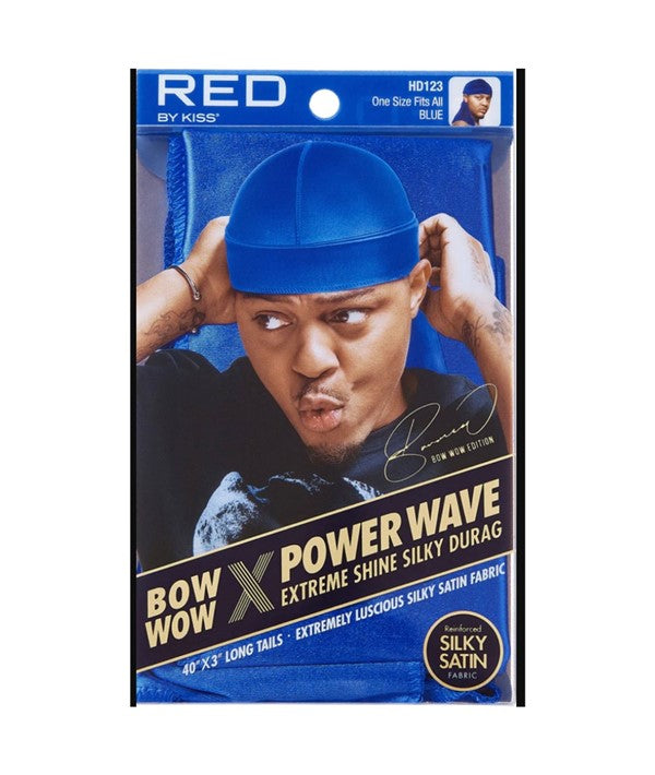 Red By Kiss  Bow Wow X Power Wave Extreme Shine Silky Durag HD123