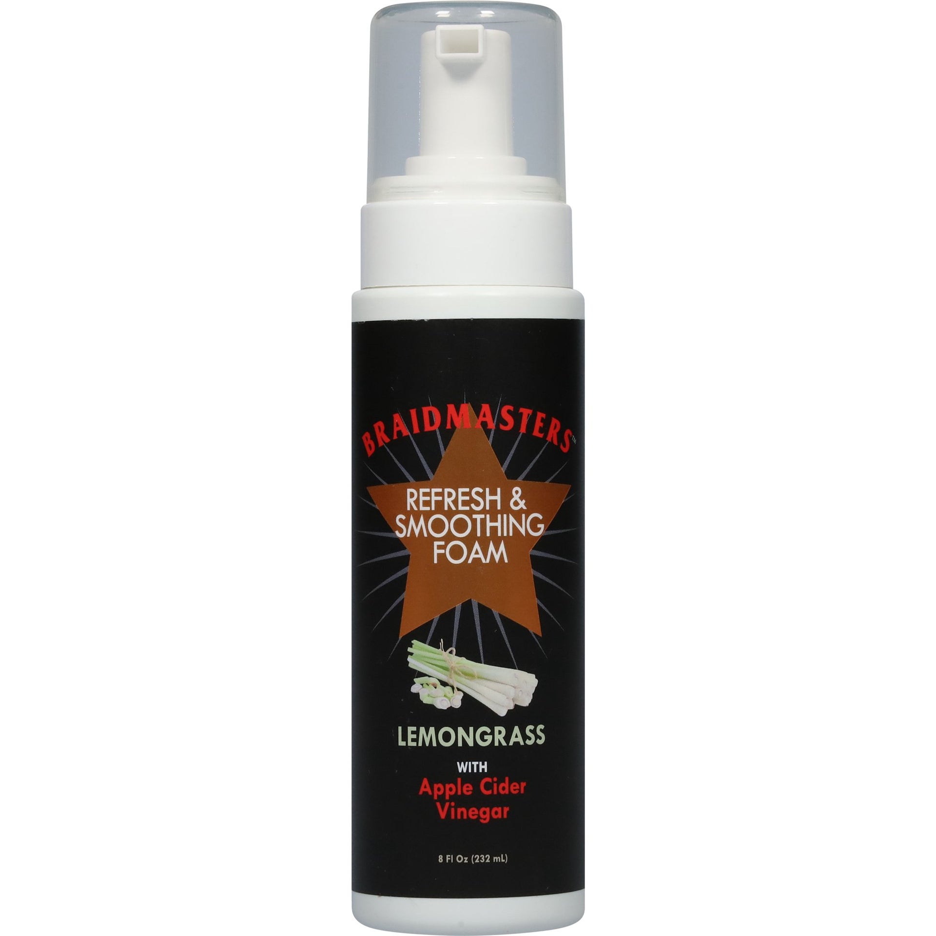 Braid Masters Lemongrass Refresh And Smoothing Foam 232ml