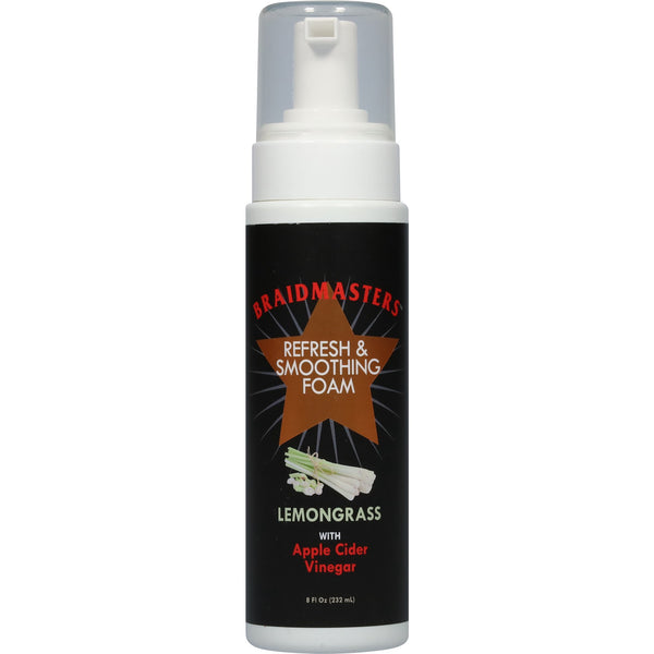 Braid Masters Lemongrass Refresh And Smoothing Foam 232ml - Afro Hair Boutique