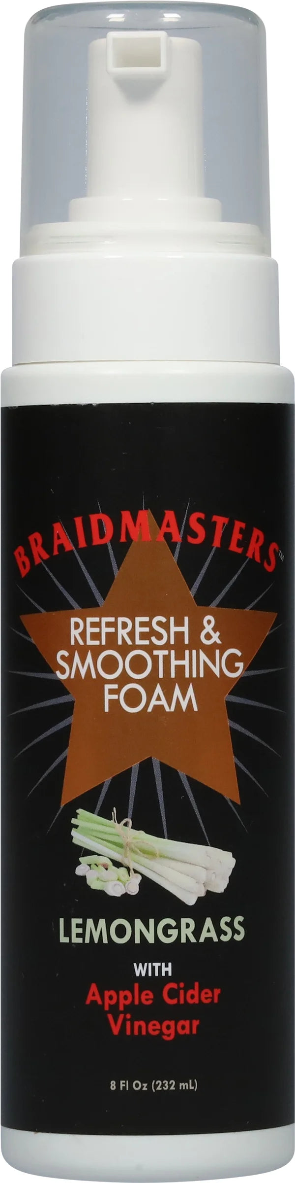 Braid Masters Lemongrass Refresh And Smoothing Foam 232ml - Afro Hair Boutique