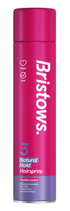 Three Pears Bristows Natural Hold Hair Spray 400ml