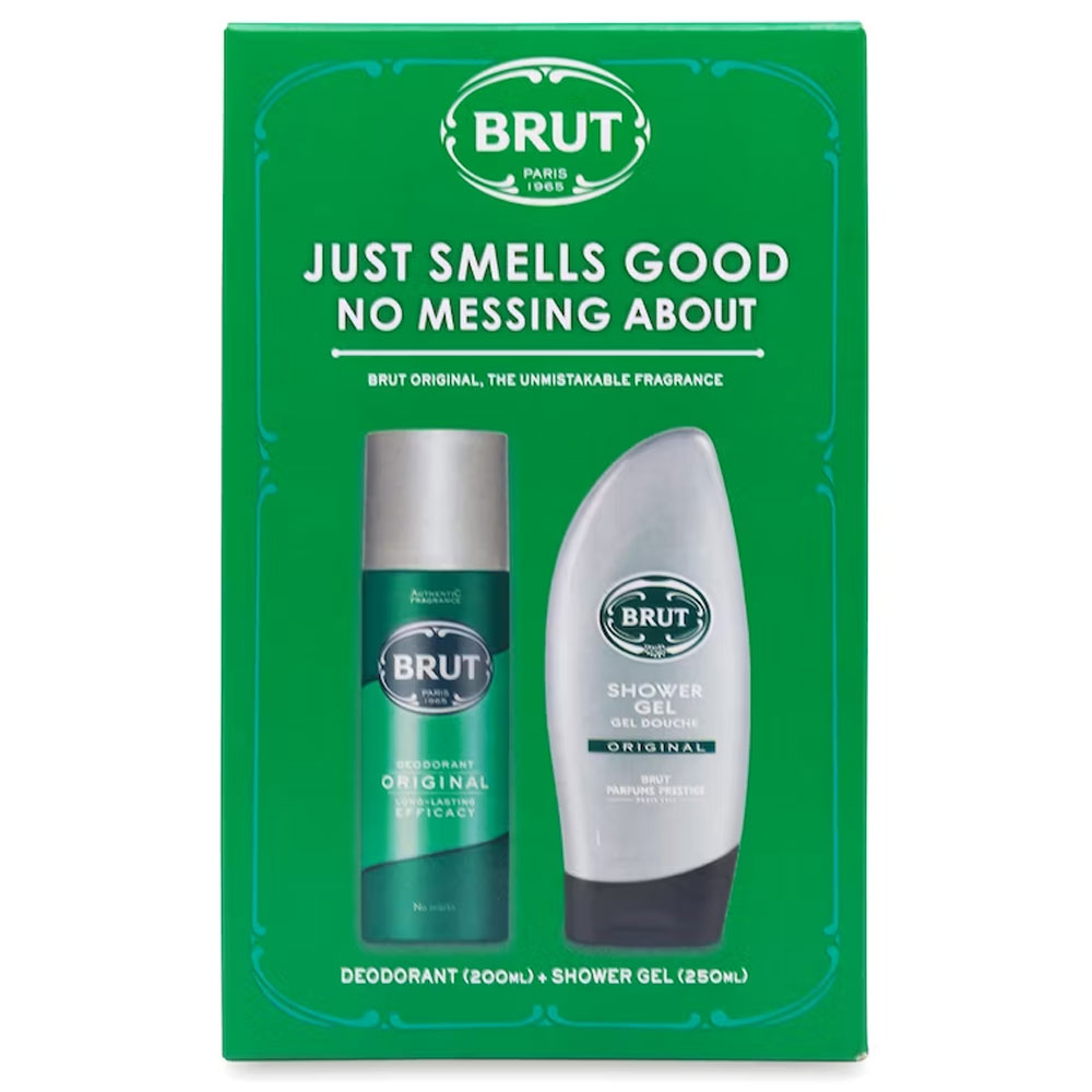 Brut Deodorant And Shower Gel Gift Set