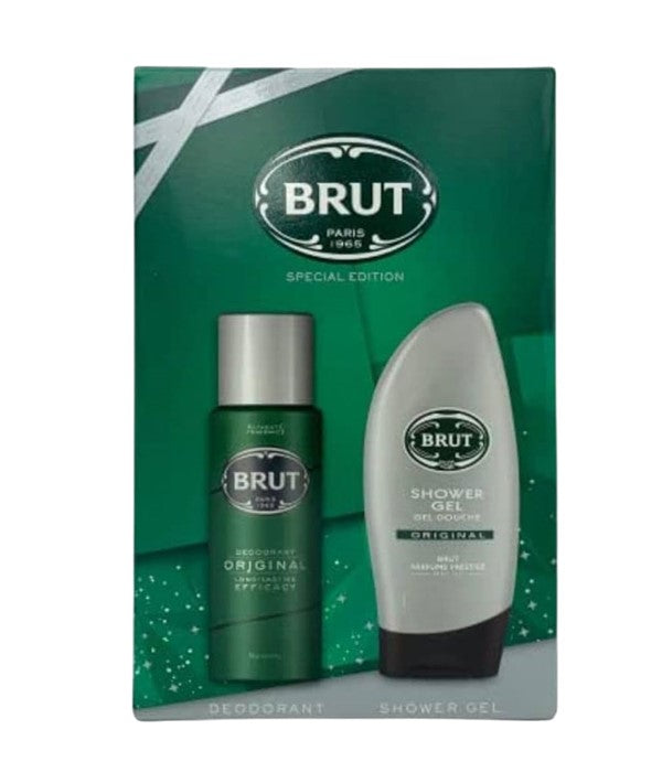Brut  Deodorant And Shower Gel Gift Set