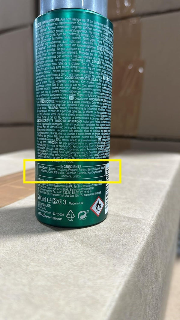 Brut Original Long Lasting Efficacy Deodorant Spray 200ml
