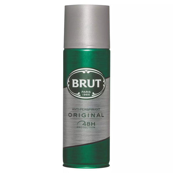 Brut Original Mens Anti-Perspirant 48H Deodorant with Distinctive Fragrance 200ml