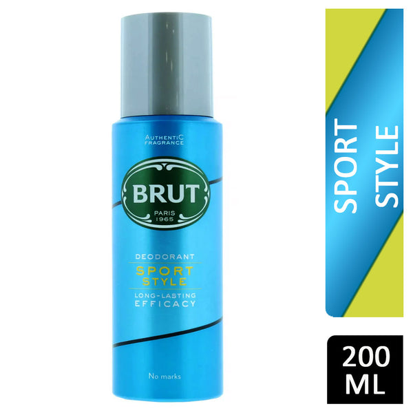 Brut Sport Style Deodorant Spray 200ml - Afro Hair Boutique