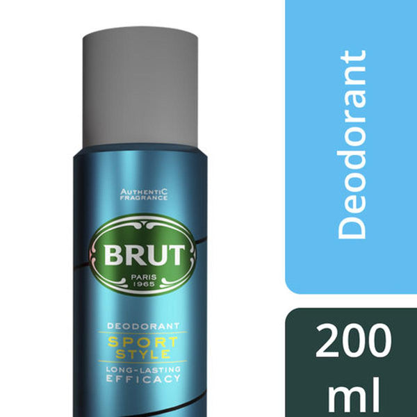 Brut Sport Style Deodorant Spray 200ml - Afro Hair Boutique