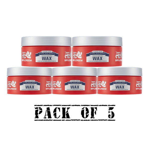 Brylcreem Styling Hair Wax Controlled Strong Hold 75ml - Choose Pack Size - Afro Hair Boutique