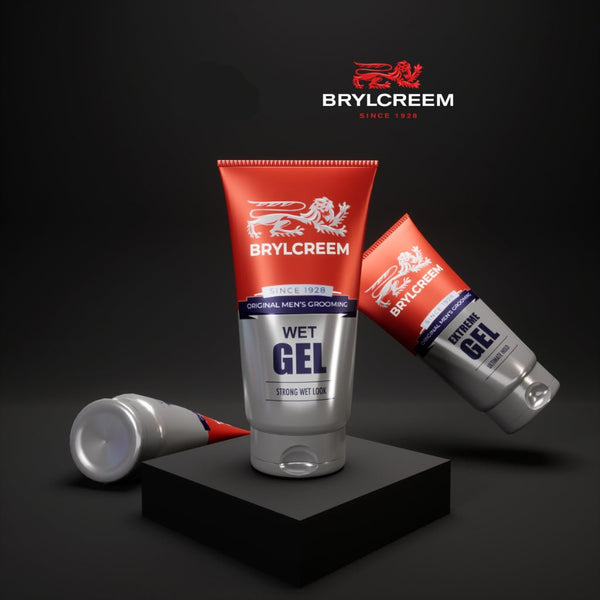 Brylcreem Original Men's Grooming Wet Look Gel 150ml - Afro Hair Boutique