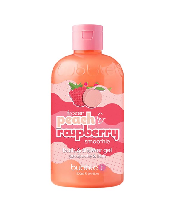 Bubble T Cosmetics Bubble T Frozen Peach Raspberry Smoothie Bath And Shower Gel