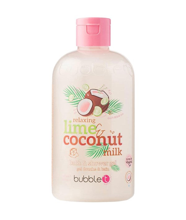 Bubble T Cosmetics Bubble T Relaxing Lime And Coconut Milk Bath And Shower Gel