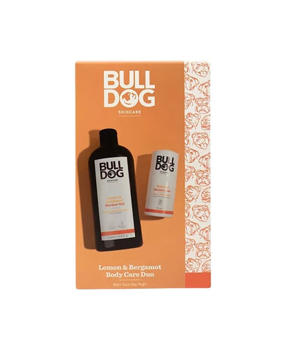 Bull Dog Bulldog - Lemon And Bergamot Start Your Day Bodycare Duo