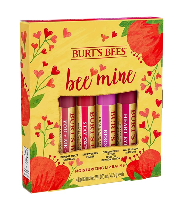 Burts Bees  Bee Mine Lip Balm Set