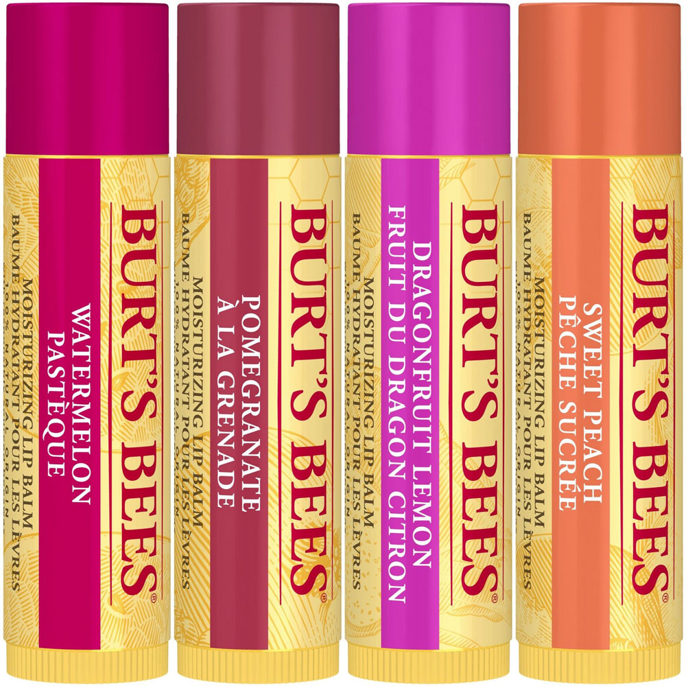 Burts Bees  Beeswax Bounty Fruit Mix Lip Balm
