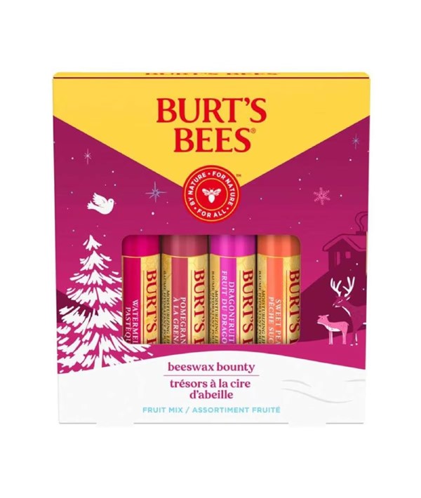 Burts Bees  Beeswax Bounty Fruit Mix Lip Balm