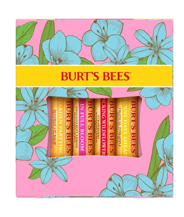 Burts Bees  Infullbloomlipbalmset