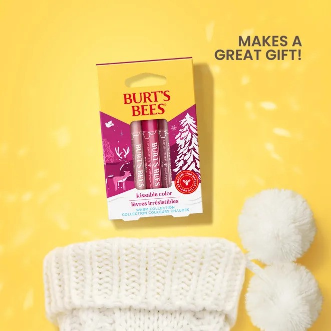 Burts Bees  Kissable Color Warm Collection
