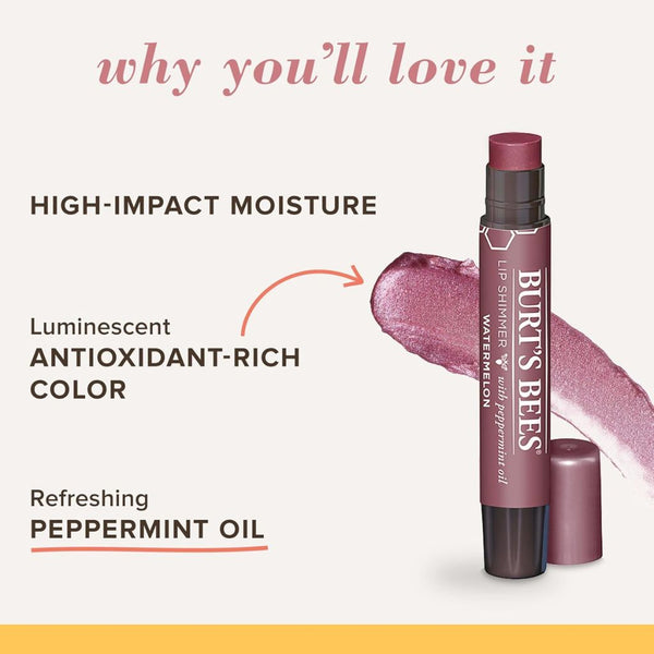 Bruts Bees Burts Bees Lip Shimmer Watermelon