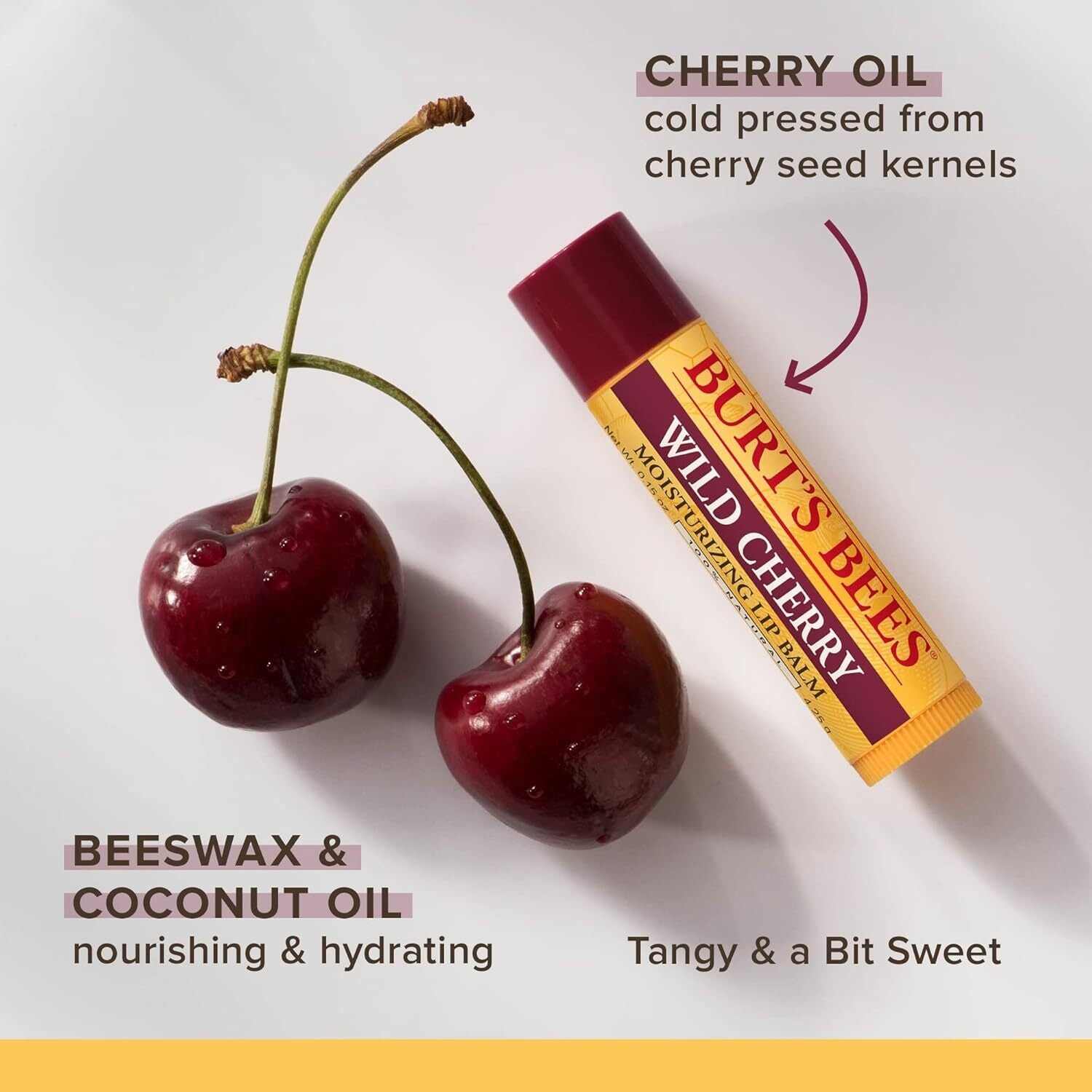 Burts Bees  Wild Cherry Lip Balm