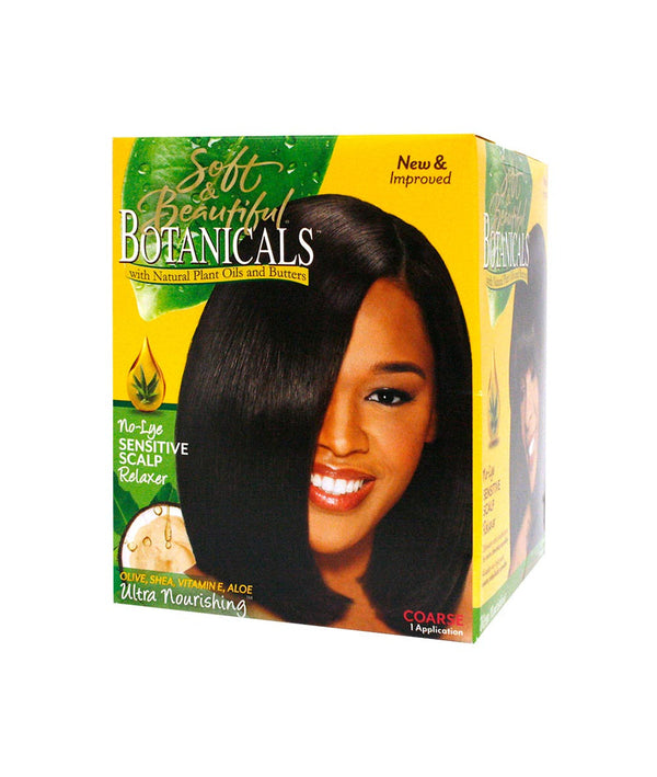 Soft And Beautiful Botanicals No Lye Sensitive Scalp Relaxer - Afro Hair Boutique
