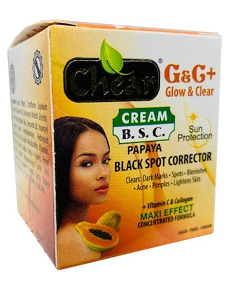 Chear G And C Glow Clear Papaya Black Spot Corrector Cream