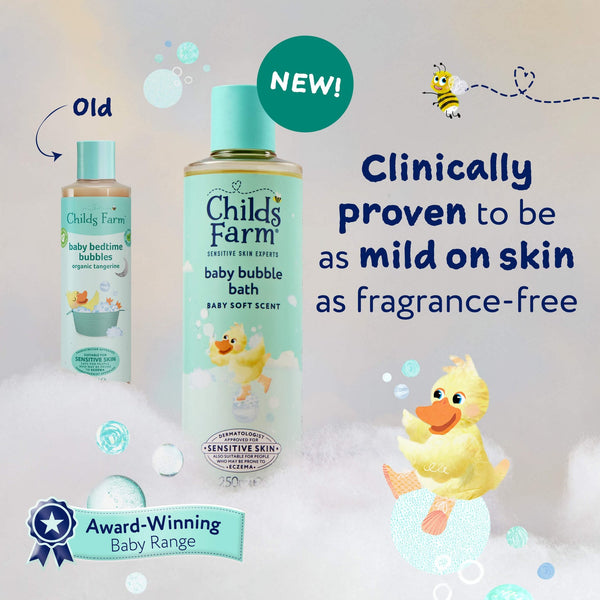 Childs Farm Baby Bubble Bath Baby Soft Scent 250ml