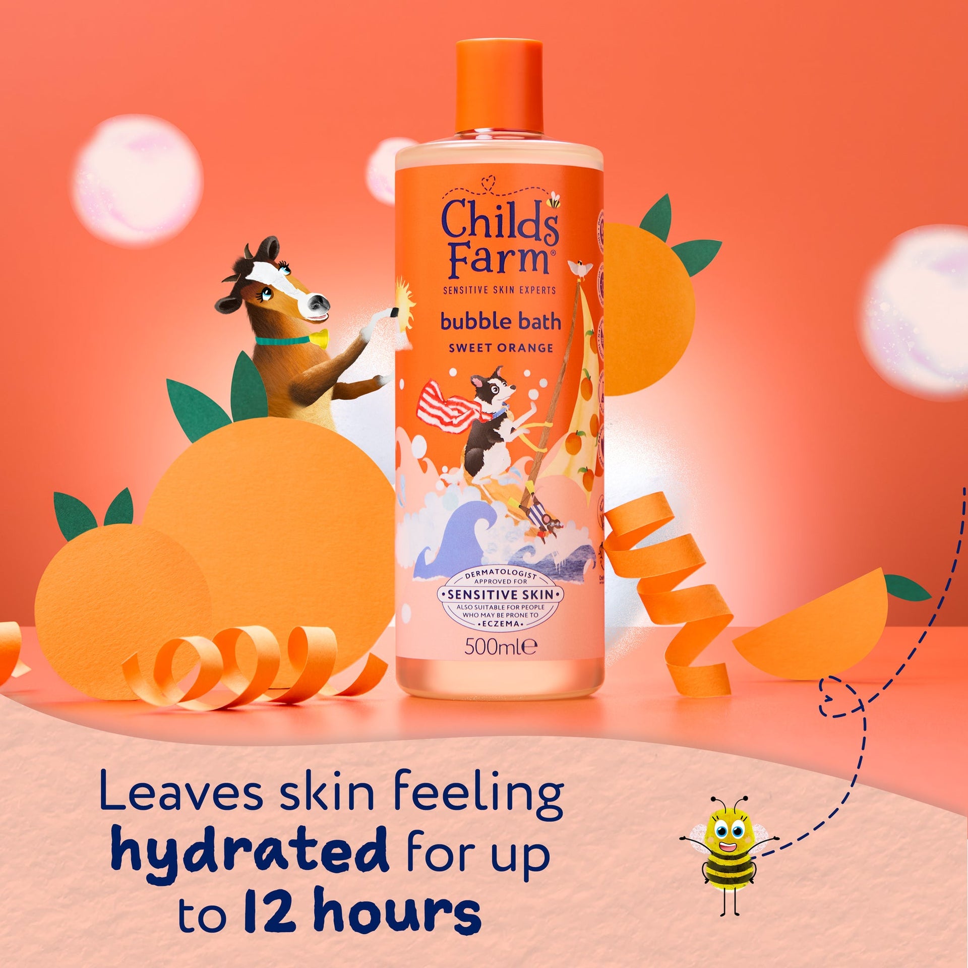 Childs Farm Sweet Orange Bubble Bath 250ml / 500ml