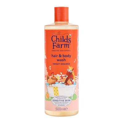 Childs Farm Sweet Orange Hair And Body Wash 250ml / 500ml