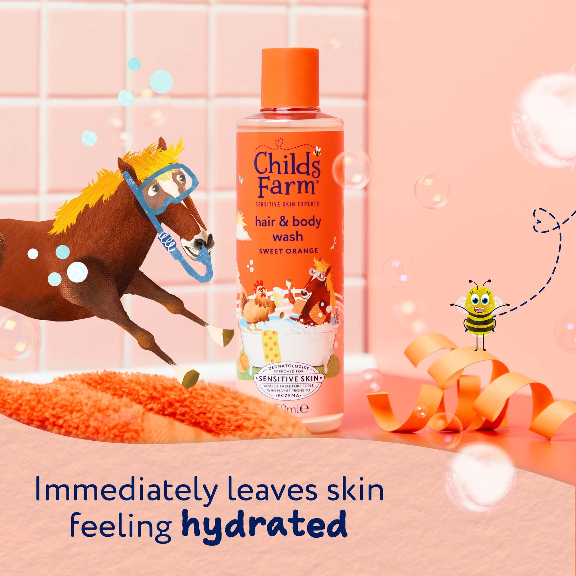 Childs Farm Sweet Orange Hair And Body Wash 250ml / 500ml
