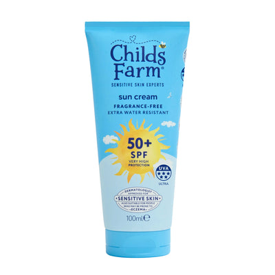 Childs Farm Fragrance Free Sun Cream 50 SPF 100ml