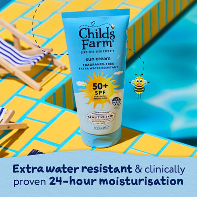 Childs Farm Fragrance Free Sun Cream 50 SPF 100ml