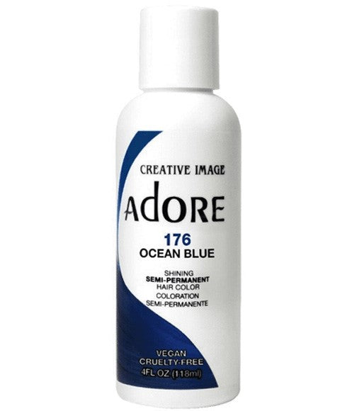 creative image Adore Shining Semi Permanent Hair Color Ocean Blue