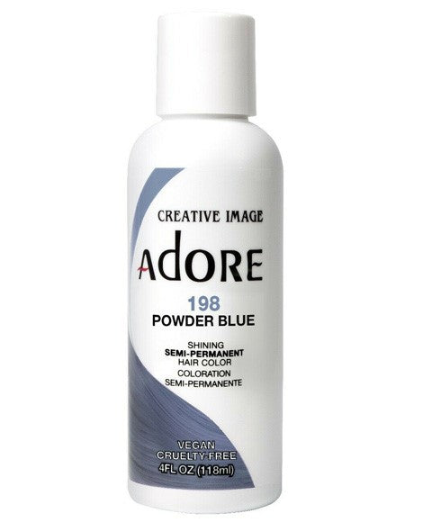 creative image Adore Shining Semi Permanent Hair Color Powder Blue