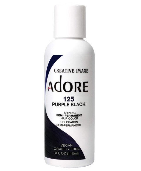 creative image Adore Shining Semi Permanent Hair Color Purple Black
