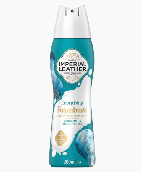 Cussons Imperial Leather Bergamot And Sea Minerals Energising Foam Burst