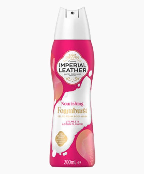Cussons Imperial Leather Lychee And Lotus Flower Nourishing Foam Burst
