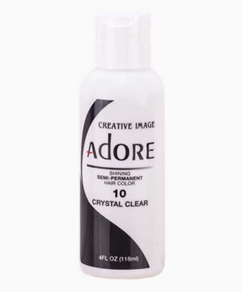 creative image Adore Shining Semi Permanent Hair Color Crystal Clear