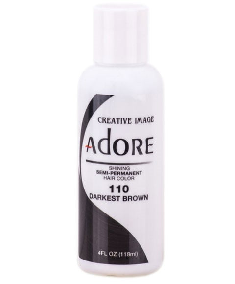 creative image Adore Shining Semi Permanent Hair Color Darkest Brown
