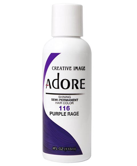 creative image Adore Shining Semi Permanent Hair Color Purple Rage