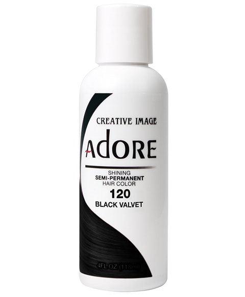 creative image Adore Shining Semi Permanent Hair Color Black Velvet