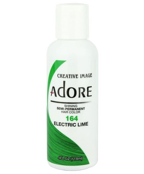 creative image Adore Shining Semi Permanent Hair Color Electric Lime