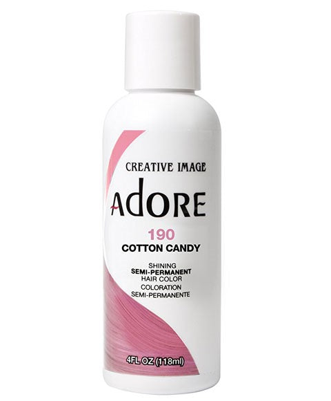 creative image Adore Shining Semi Permanent Hair Color Cotton Candy