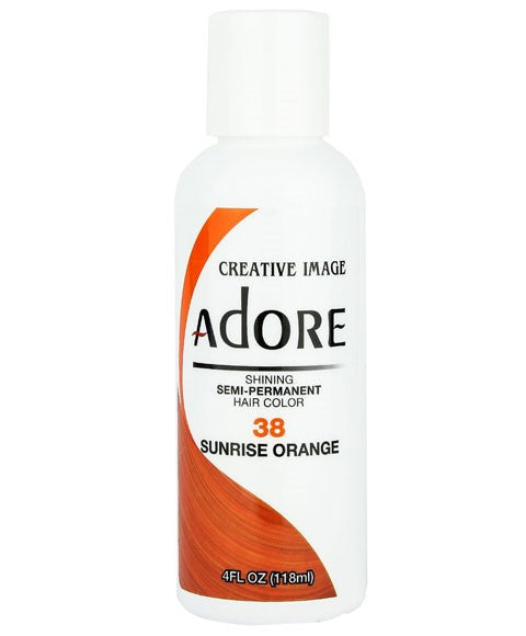 creative image Adore Shining Semi Permanent Hair Color Sunrise Orange